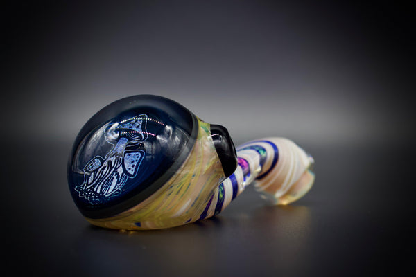 Talent Glass Works Inc "Dichro Mushroom" Pipe - East Atlanta S&V