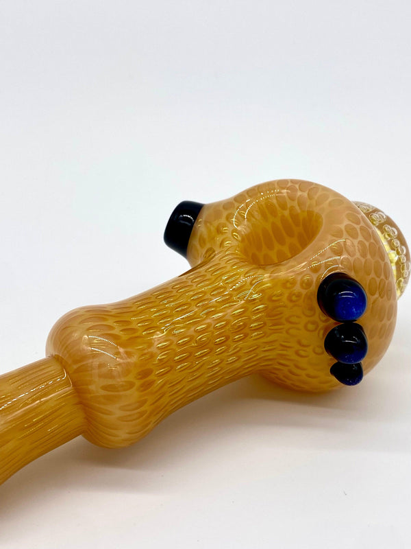 Firekist Glass Anenome Snakeskin Spoon - East Atlanta S&V