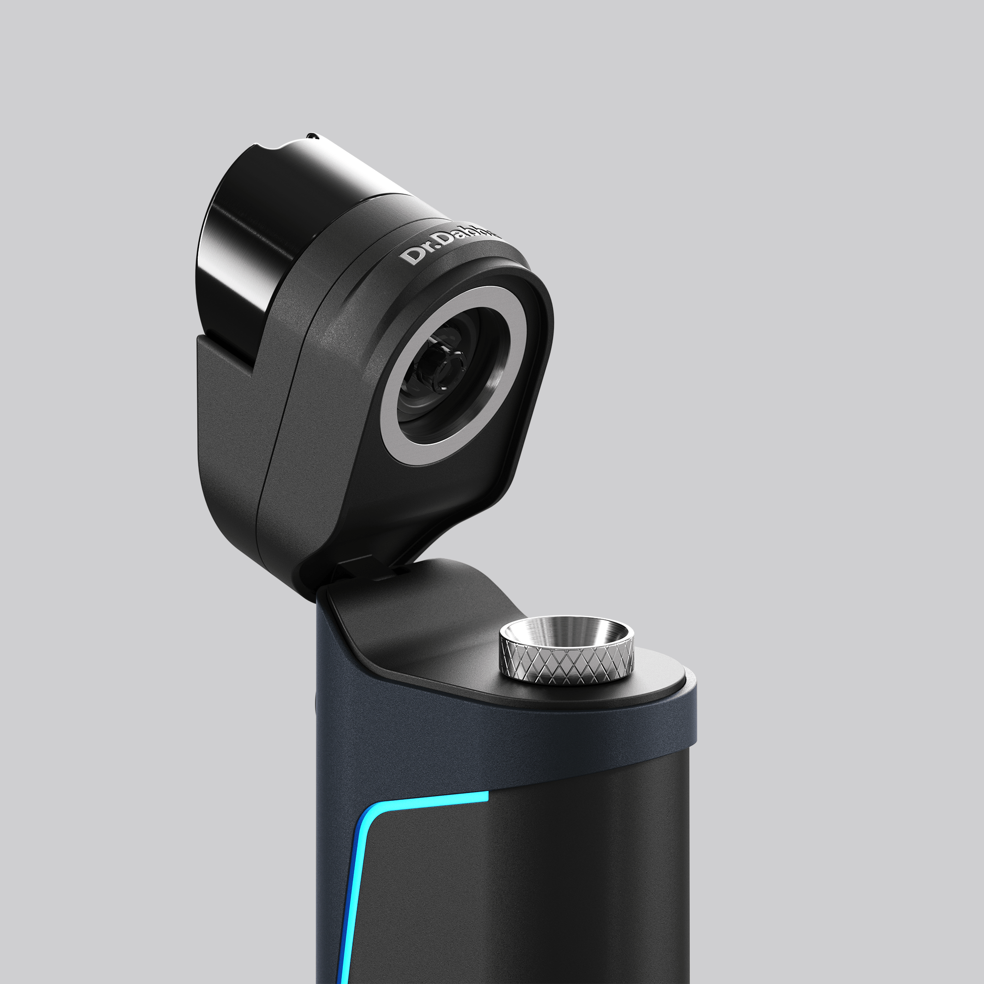 Dr. Dabber Ghost² concentrate vaporizer with sleek black finish and compact design, ideal for concentrates.