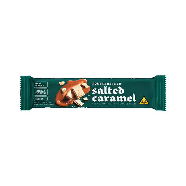 White Chocolate Caramel Bar with Himalayan Salt