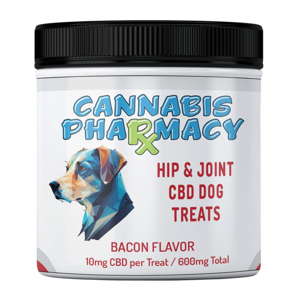 Cannabis Pharmacy Hip &amp; Joint CBD Dog Treats - 600mg - 60ct