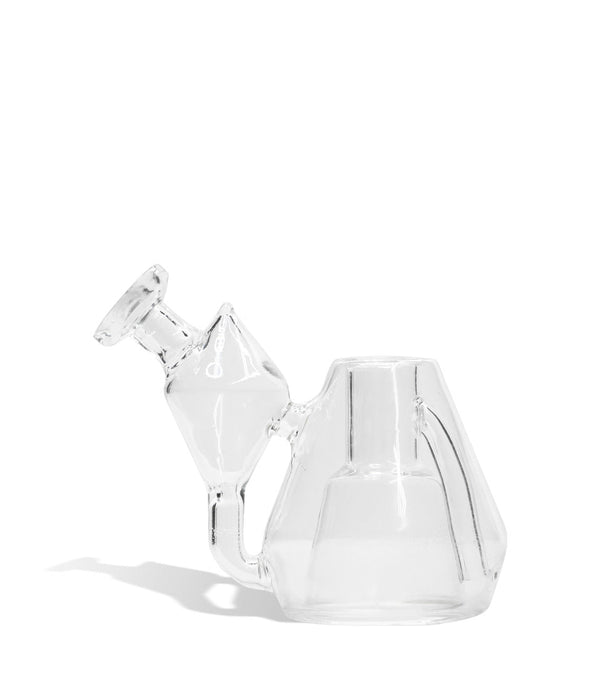 Clear glass bubbler replacement for Sutra Vape DBR Pro, showcasing its transparent, cylindrical design with a smooth mouthpiece.