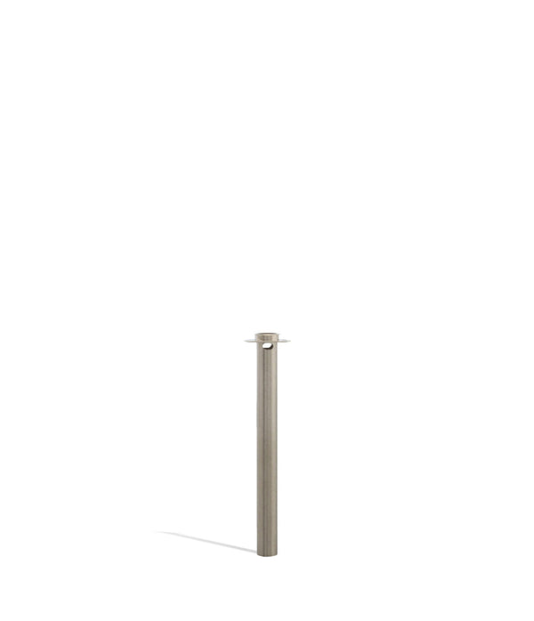 Exxus Vape VRS Path Tube in clear glass with black mouthpiece and base, designed for use with compatible vaporizer devices.