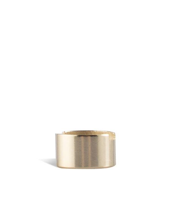 Close-up of the Exxus Vape Snap magnetic ring showing its sleek, black design with subtle branding and smooth finish.