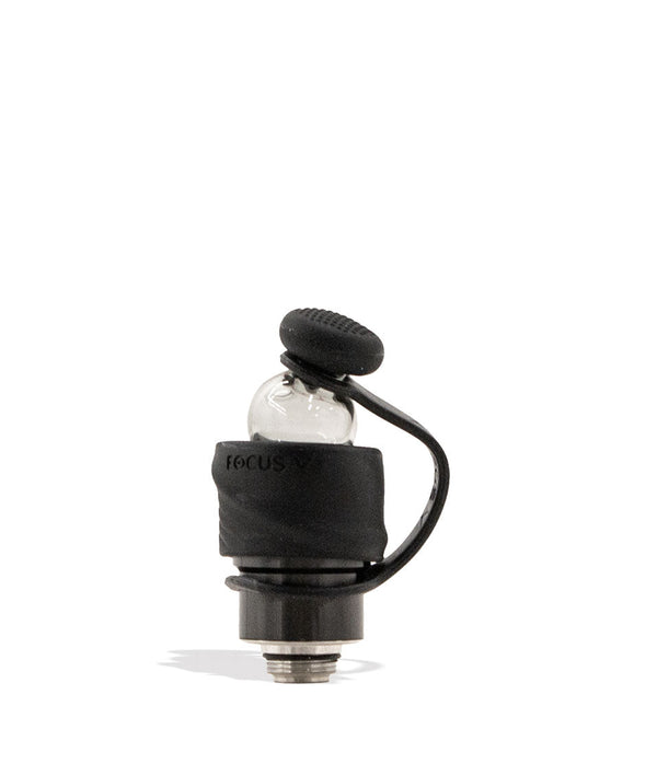EAV S&V Focus V Carta 2 Intelli-Core Max atomizer for oil with bubble cap, showcasing the sleek design and components.