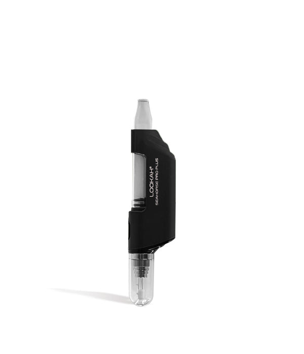 Lookah Seahorse Pro PLUS electric nectar collector kit with glass mouthpiece and heating element for vaping concentrates.