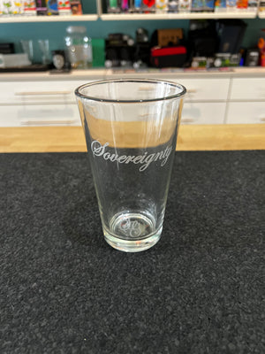 Sovereignty Glass Beer Glass / Mugs