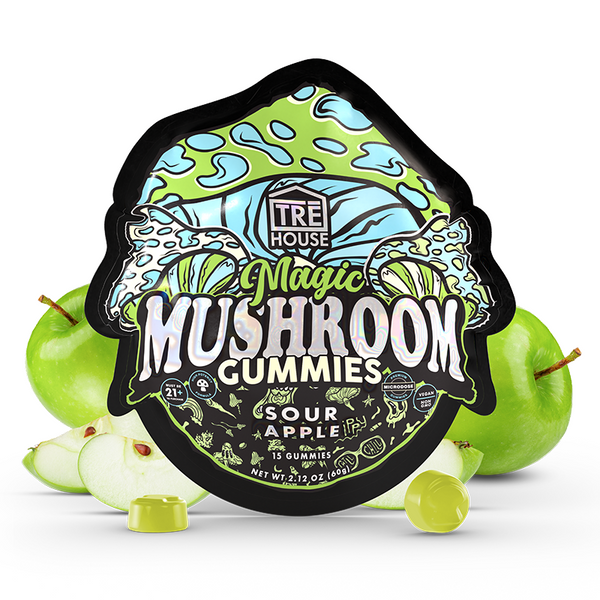 Gummies - Magic Mushroom - Sour Apple