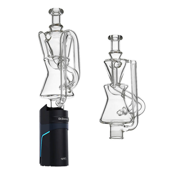 Dr. Dabber Ghost 2 Twist-Flow Recycler Glass Top | Calibear