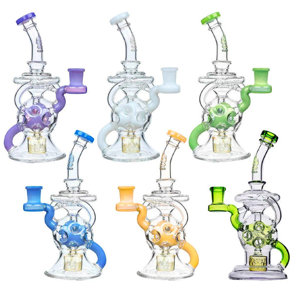 Calibear Fab Sphere Dab Rig | 8" Triple Seed of Life Perc