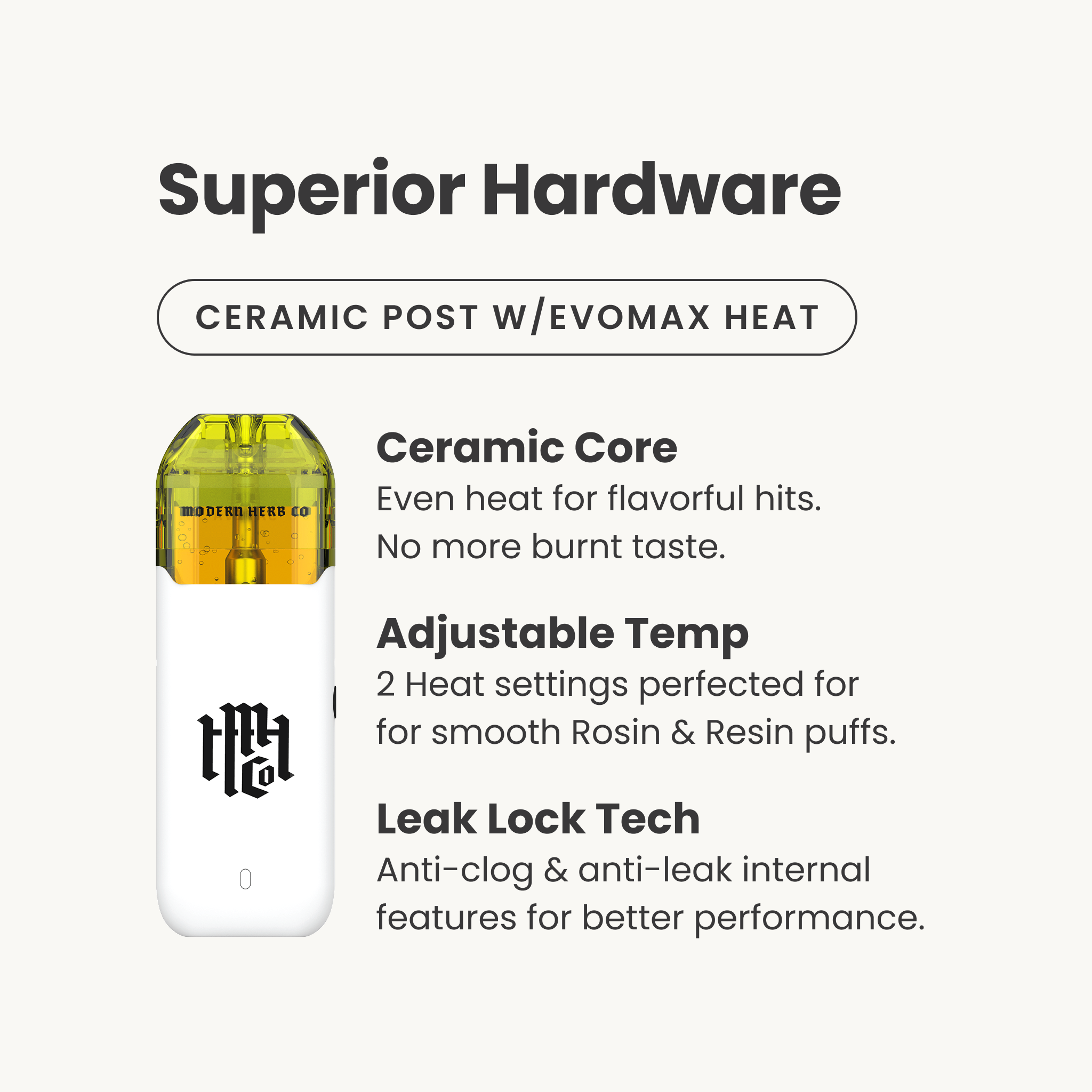 Live THC Pod Starter Kit: OG Kush (Indica), 1g