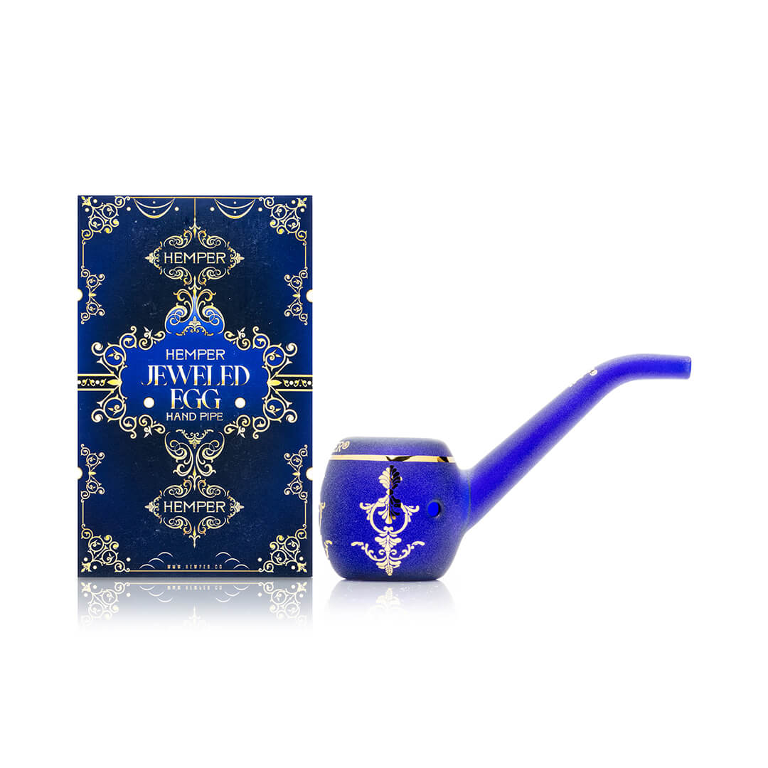 Jeweled Egg Hand Pipe
