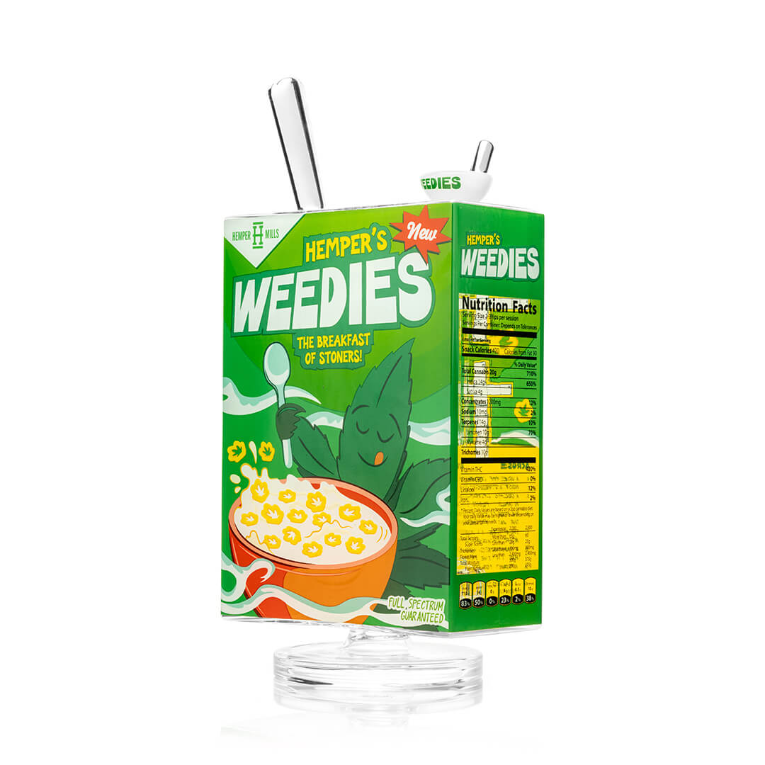 HEMPER - Weedies Cereal Box XL Bong