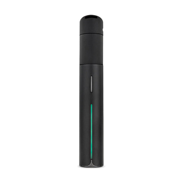 Puffco Pivot vaporizer onyx finish with sleek design and ergonomic mouthpiece, perfect for discreet and efficient vaping.