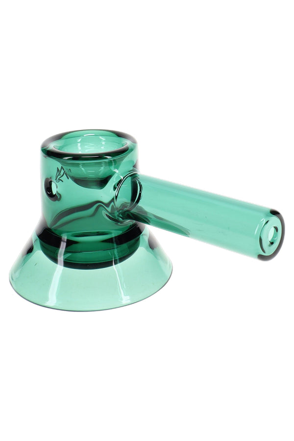 MJ Arsenal Grotto glass hand pipe, 4.5 inches, featuring colorful, intricate glass design perfect for hand-held use.