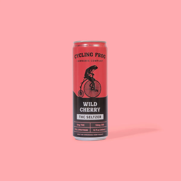 Cycling Frog- Wild Cherry THC Seltzer