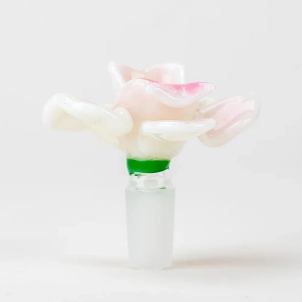 Empire Glassworks Orchid Flower Bowl Piece