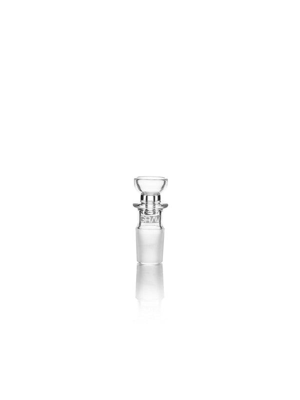 GRAV 19mm Cup Bowl for flower accessories, showing a glass bowl with a smooth, rounded shape and clear glass finish.
