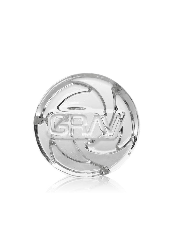 GRAV® Spinner Carb Cap for dab rigs, showcasing its sleek, functional design for better airflow and vapor control.