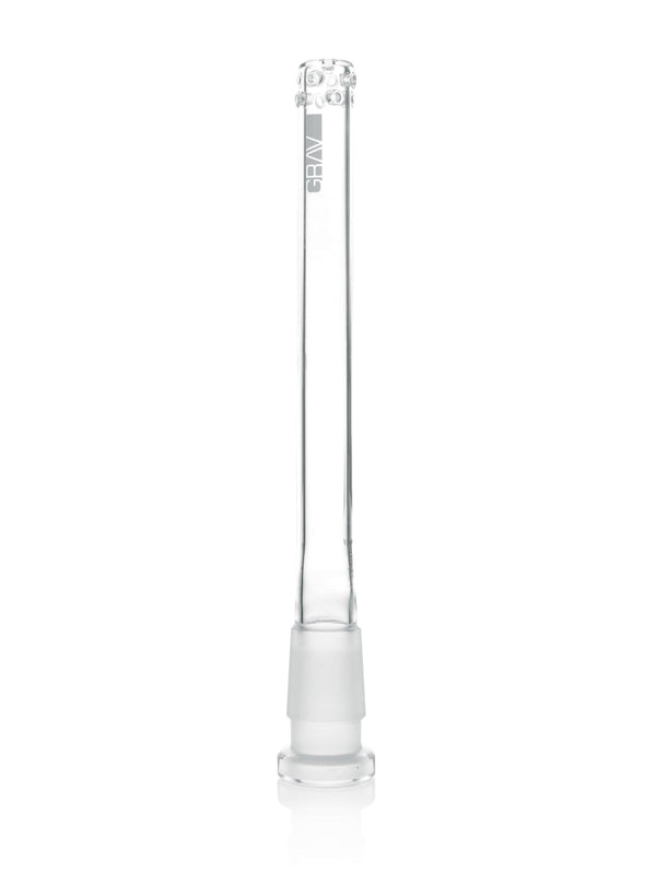 GRAV 4.5-inch 14mm Fission Downstem for glass water pipes, featuring durable construction and precise fit.