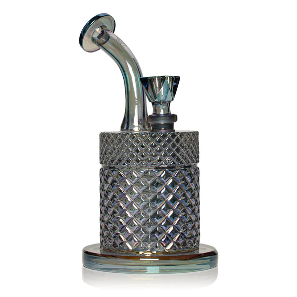 Jane West Twenties Collection Water Pipe accessory featuring a mermaid design, crafted for smooth smoking experiences.