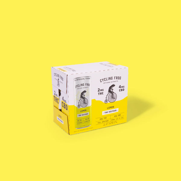 Cycling Frog- Lemon Light THC Seltzer