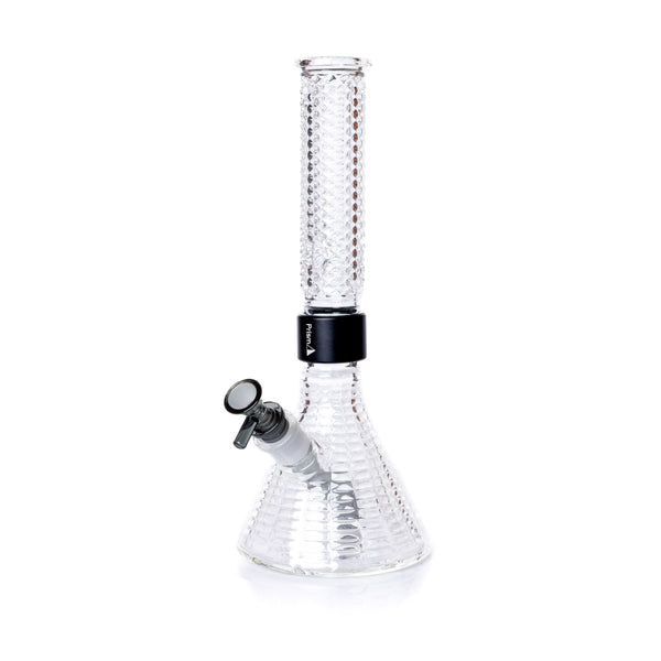 Clear Prism x Jane West Twenties MINI Beaker from Prism Halo Fam Favorites, featuring a compact glass beaker with a sleek design.