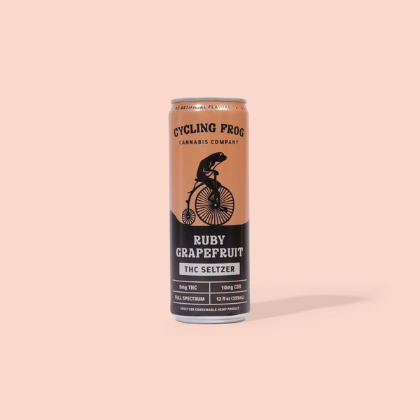 Cycling Frog- Ruby Grapefruit THC Seltzer