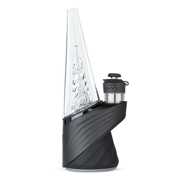 Smoke Drop Puffco Peak Pro with 3D XL Chamber, portable vaporizer for concentrates, shown in a sleek design with glass components.
