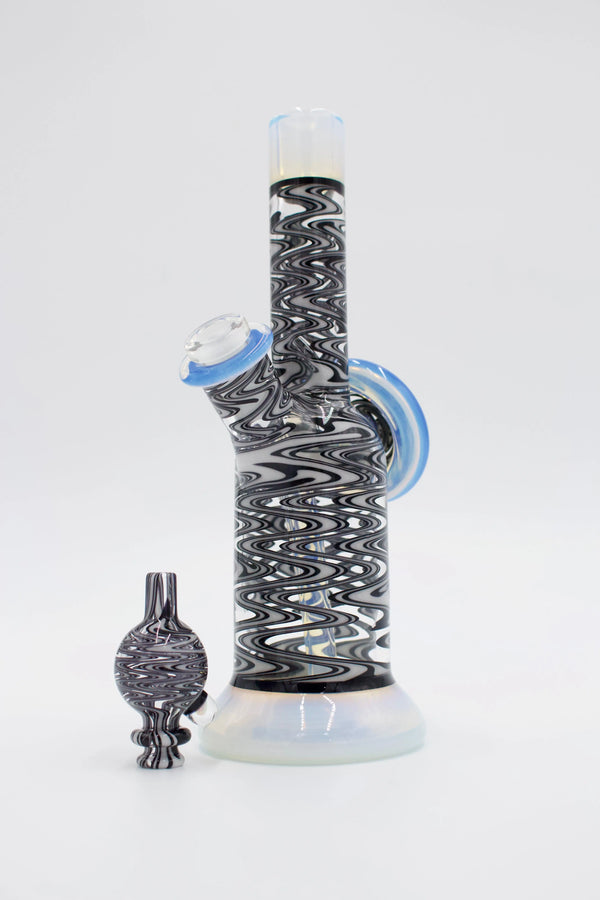 East Atlanta S&V Reverend Morse Glass Mini Tube in opaline, single-layer design, showcasing the smooth glass surface and compact form.