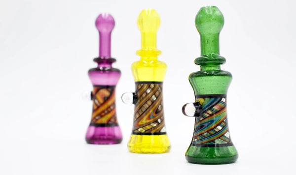 East Atlanta S&V Reverend Morse double layer Chillums from 2021, showcasing intricate design and craftsmanship.