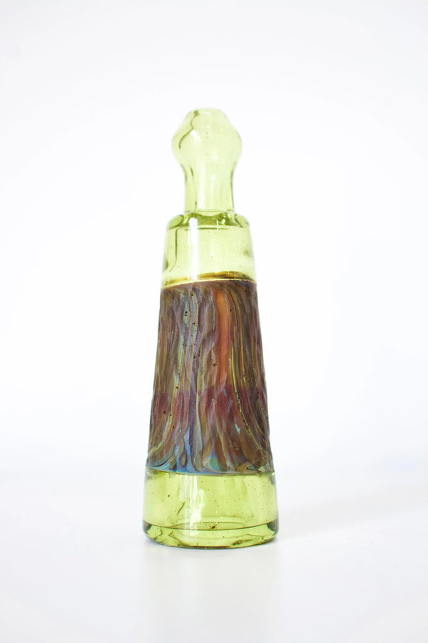Level 42 Gallery Magism Wood Grain Chillum dry pipe with a natural wood grain finish and compact design.