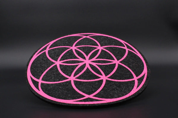 Moodmats Neon Seed smoke accessory by Moodmats, featuring vibrant neon designs on a textured mat for stylish smoking sessions.